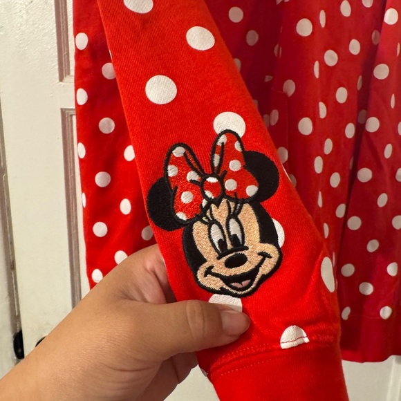 Minnie Mouse Zip Up Hoodie Sz 1x Retail $70 - Picture 5 of 6